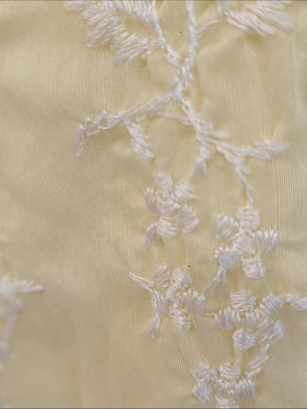 Yellow Embroidered Vintage Toddler Dress - Picture 4 of 5